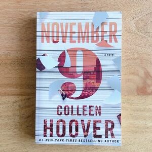 Number 9 by Colleen Hoover paperback book novel